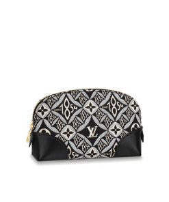Louis Vuitton Since 1854 Cosmetic Pouch PM M80307 M80076 Blue