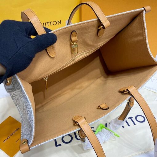 Louis Vuitton Since 1854 Jacquard Textile Onthego MM M59614 - Image 16