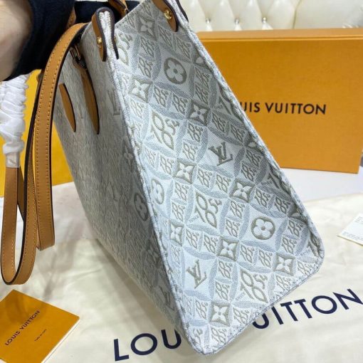 Louis Vuitton Since 1854 Jacquard Textile Onthego MM M59614 - Image 9