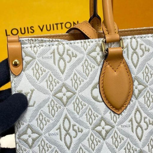 Louis Vuitton Since 1854 Jacquard Textile Onthego MM M59614 - Image 10