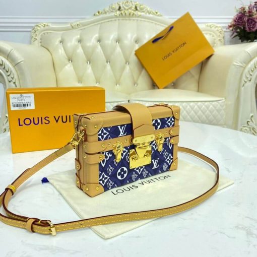 Louis Vuitton Since 1854 Petite Malle M57212 Blue - Image 3