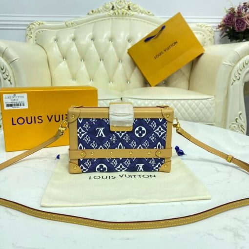 Louis Vuitton Since 1854 Petite Malle M57212 Blue - Image 4