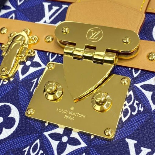 Louis Vuitton Since 1854 Petite Malle M57212 Blue - Image 9