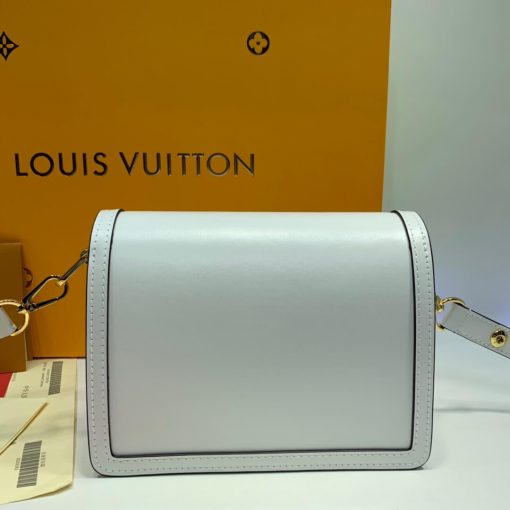 Louis Vuitton Smooth Calfskin Leather Mini Dauphine M55836 M55837 Burgundy - Image 16