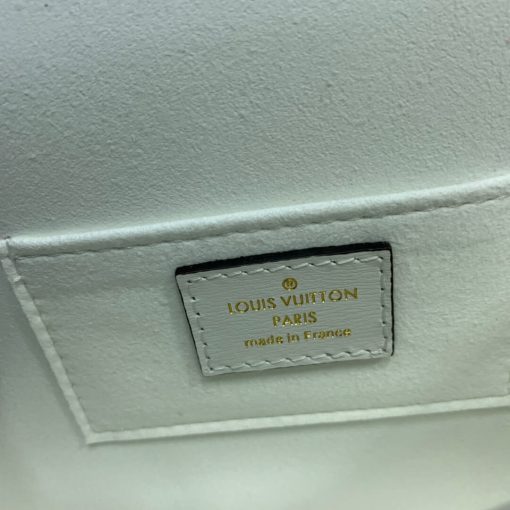 Louis Vuitton Smooth Calfskin Leather Mini Dauphine M55836 M55837 Burgundy - Image 18