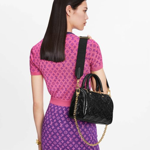 Louis Vuitton Speedy Bandoulière 22 in Black M58631 - Image 2
