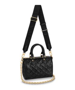 Louis Vuitton Speedy Bandoulière 22 in Black M58631