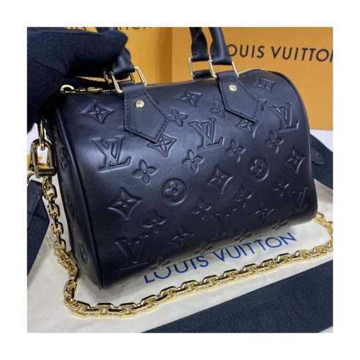 Louis Vuitton Speedy Bandoulière 22 in Black M58631 - Image 9