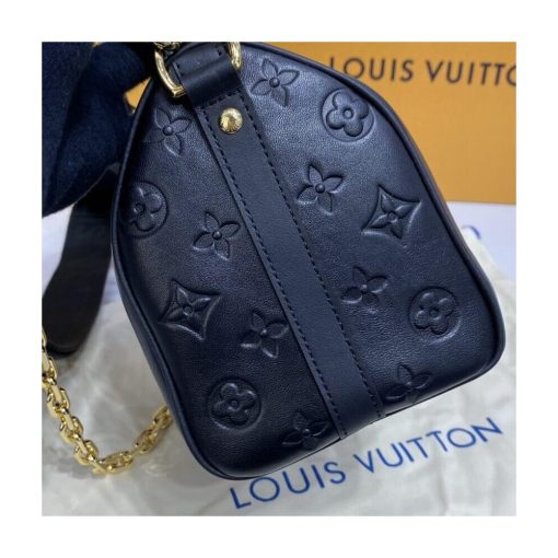 Louis Vuitton Speedy Bandoulière 22 in Black M58631 - Image 10