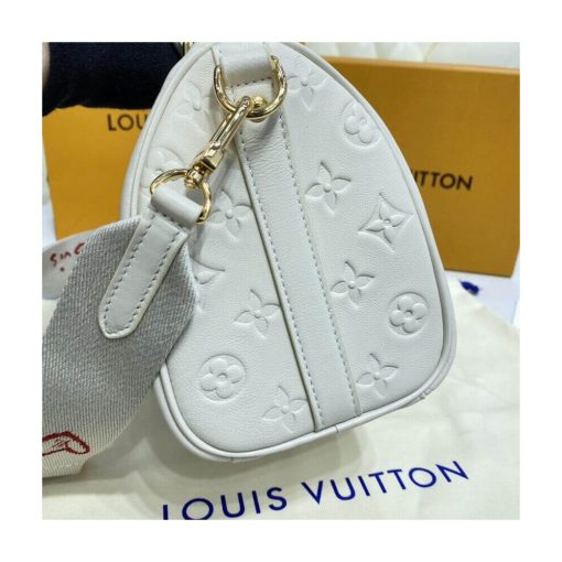 Louis Vuitton Speedy Bandoulière 22 M58631 in Ivory - Image 6
