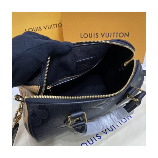 Louis Vuitton Speedy Bandoulière 25 M58524 M45840 Black - Image 13