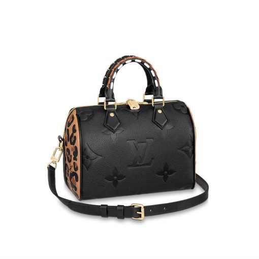 Louis Vuitton Speedy Bandoulière 25 M58524 M45840 Black