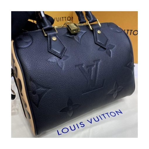Louis Vuitton Speedy Bandoulière 25 M58524 M45840 Black - Image 7