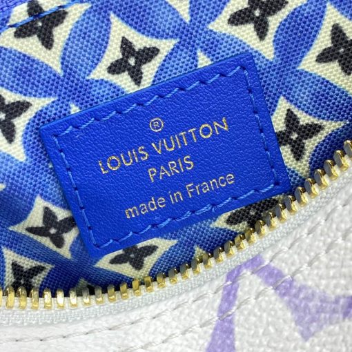 Louis Vuitton Speedy Bandouliere 25 M23073 M22987 Blue - Image 8