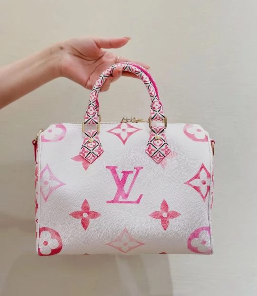 Louis Vuitton Speedy Bandouliere 25 M23073 M22987 Pink - Image 4