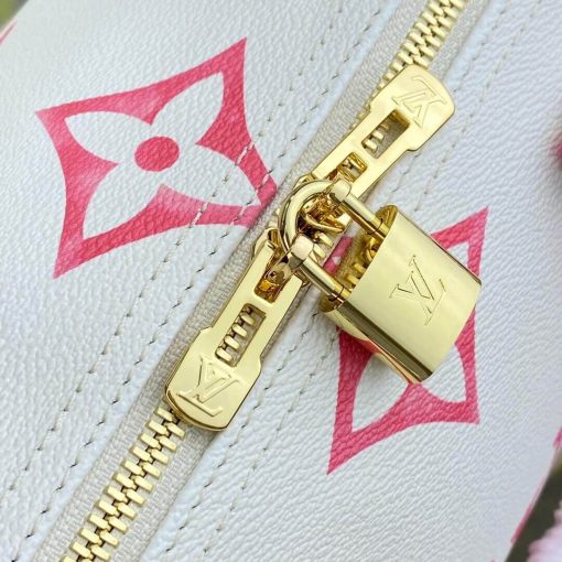 Louis Vuitton Speedy Bandouliere 25 M23073 M22987 Pink - Image 11