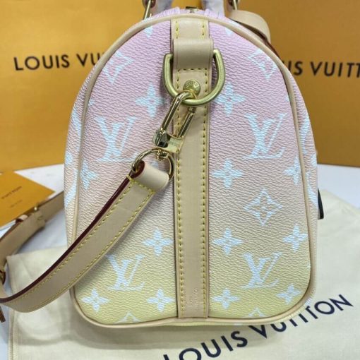 Louis Vuitton Speedy Bandouliere 25 M45722 M45724 Pink - Image 11
