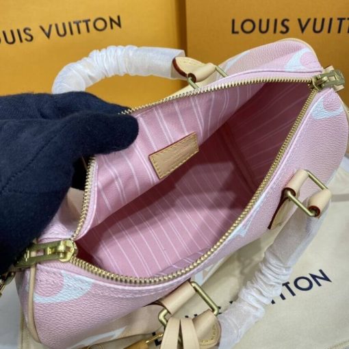 Louis Vuitton Speedy Bandouliere 25 M45722 M45724 Pink - Image 12