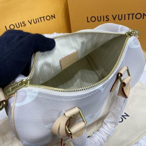 Louis Vuitton Speedy Bandouliere 25 M45722 M45724 Mist - Image 11