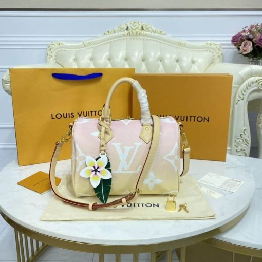 Louis Vuitton Speedy Bandouliere 25 M45722 M45724 Mist - Image 3