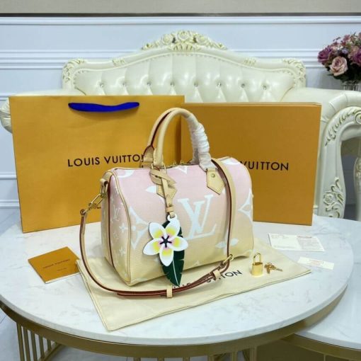 Louis Vuitton Speedy Bandouliere 25 M45722 M45724 Mist - Image 4