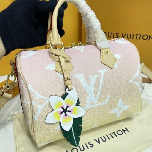 Louis Vuitton Speedy Bandouliere 25 M45722 M45724 Pink - Image 7