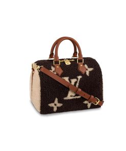 Louis Vuitton Speedy Bandouliere 25 M55422 M55423 Brown