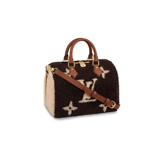 Louis Vuitton Speedy Bandouliere 25 M55422 M55423 Brown