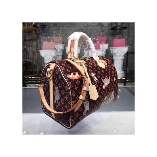 Louis Vuitton Speedy Bandouliere 30 M44401 White - Image 3