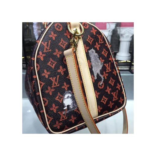 Louis Vuitton Speedy Bandouliere 30 M44401 White - Image 6