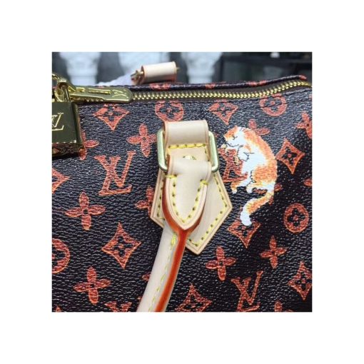 Louis Vuitton Speedy Bandouliere 30 M44401 White - Image 8