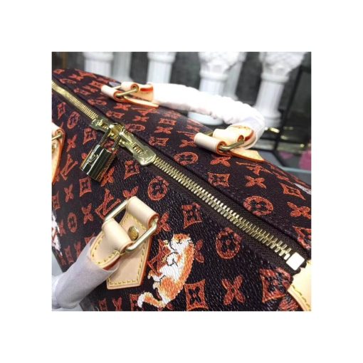 Louis Vuitton Speedy Bandouliere 30 M44401 White - Image 9