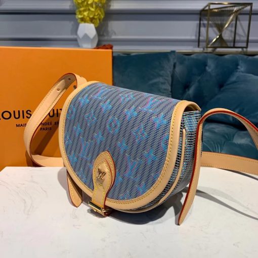 Louis Vuitton Tambourin Handbag M55460 Light Blue - Image 2