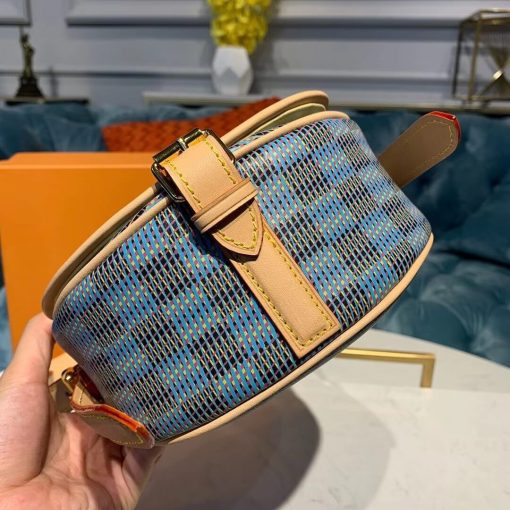 Louis Vuitton Tambourin Handbag M55460 Light Blue - Image 4