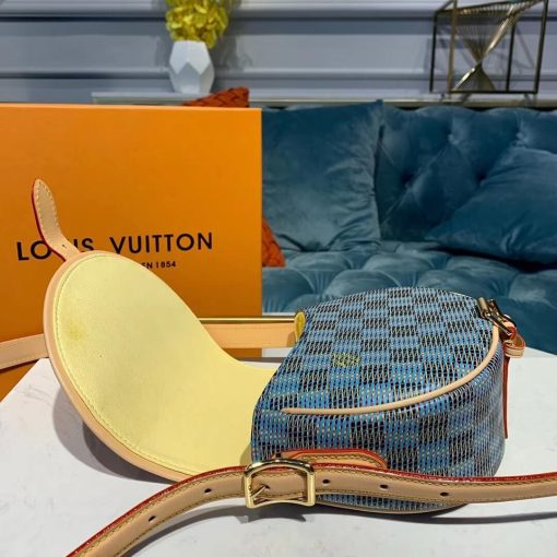 Louis Vuitton Tambourin Handbag M55460 Light Blue - Image 7