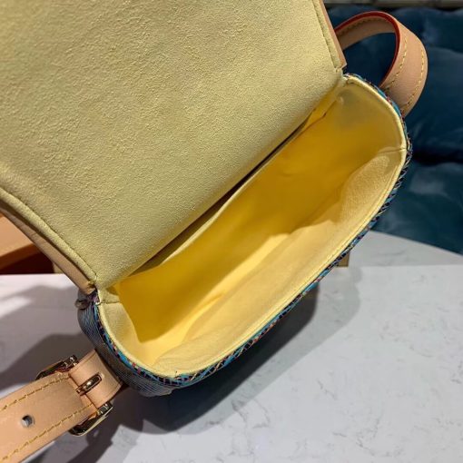 Louis Vuitton Tambourin Handbag M55460 Light Blue - Image 9
