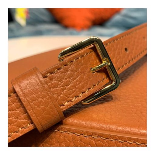 Louis Vuitton Taurillon and Python-skin Capucines BB N98387 N97980 Brown - Image 9