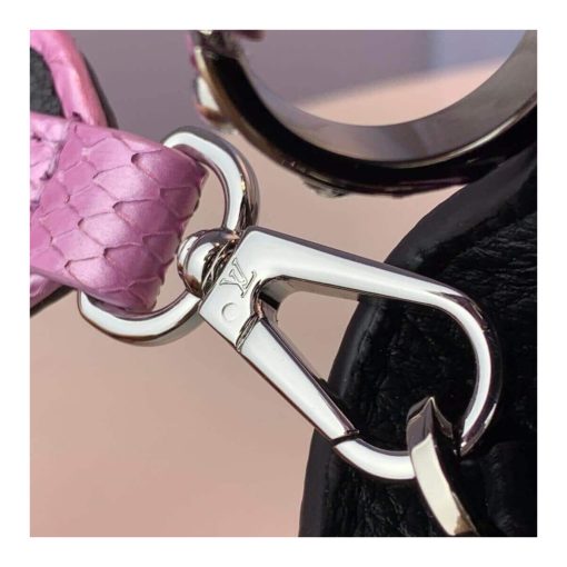 Louis Vuitton Taurillon Leather and Ayers Snakeskin Capucines Mini M55914 - Image 16