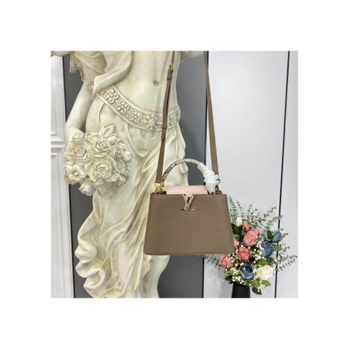 Louis Vuitton Taurillon Leather and Python Capucines BB M57539 - Image 2