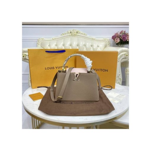 Louis Vuitton Taurillon Leather and Python Capucines BB M57539 - Image 4