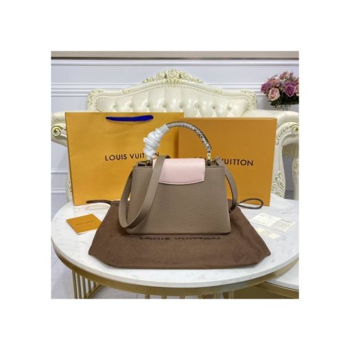 Louis Vuitton Taurillon Leather and Python Capucines BB M57539 - Image 6