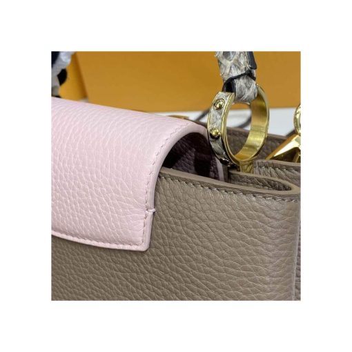 Louis Vuitton Taurillon Leather and Python Capucines BB M57539 - Image 10