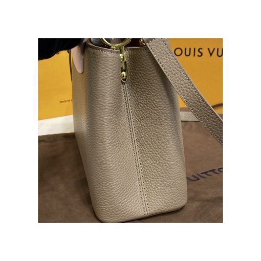 Louis Vuitton Taurillon Leather and Python Capucines MM - Image 9