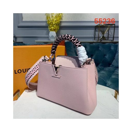 Louis Vuitton Taurillon Leather Capucines BB M55236 Light Pink - Image 2