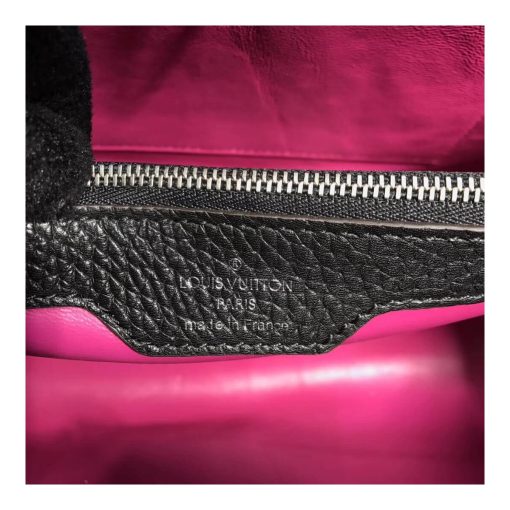 Louis Vuitton Taurillon Leather Capucines MM M48864 Black - Image 10