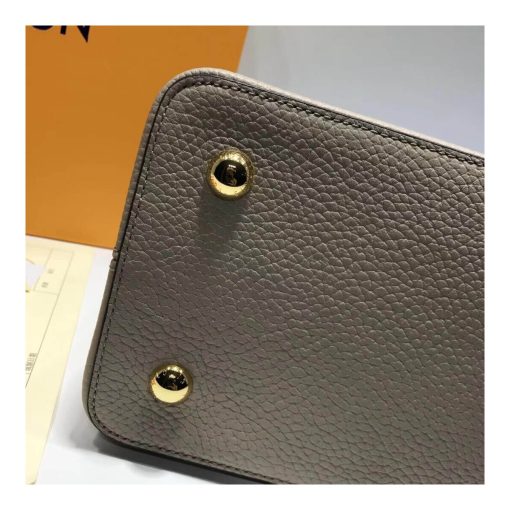 Louis Vuitton Taurillon Leather Capucines MM M48864 Grey - Image 4