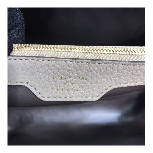 Louis Vuitton Taurillon Leather Capucines MM M48864 Grey - Image 10