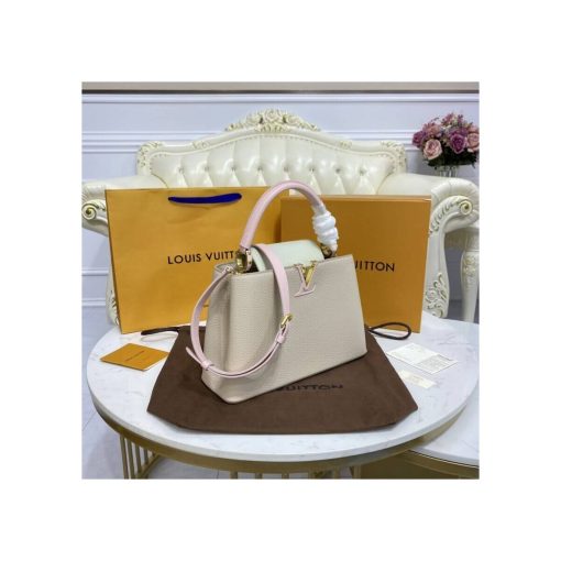 Louis Vuitton Taurillon Leather Capucines MM M57224 - Image 3
