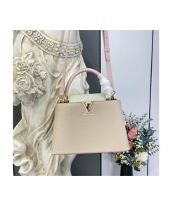 Louis Vuitton Taurillon Leather Capucines MM M57224
