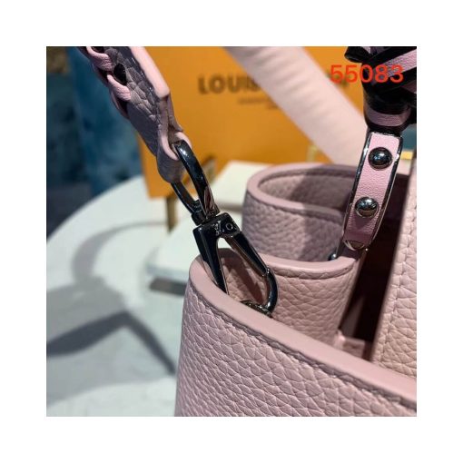 Louis Vuitton Taurillon Leather Capucines PM M55083 Light Pink - Image 7